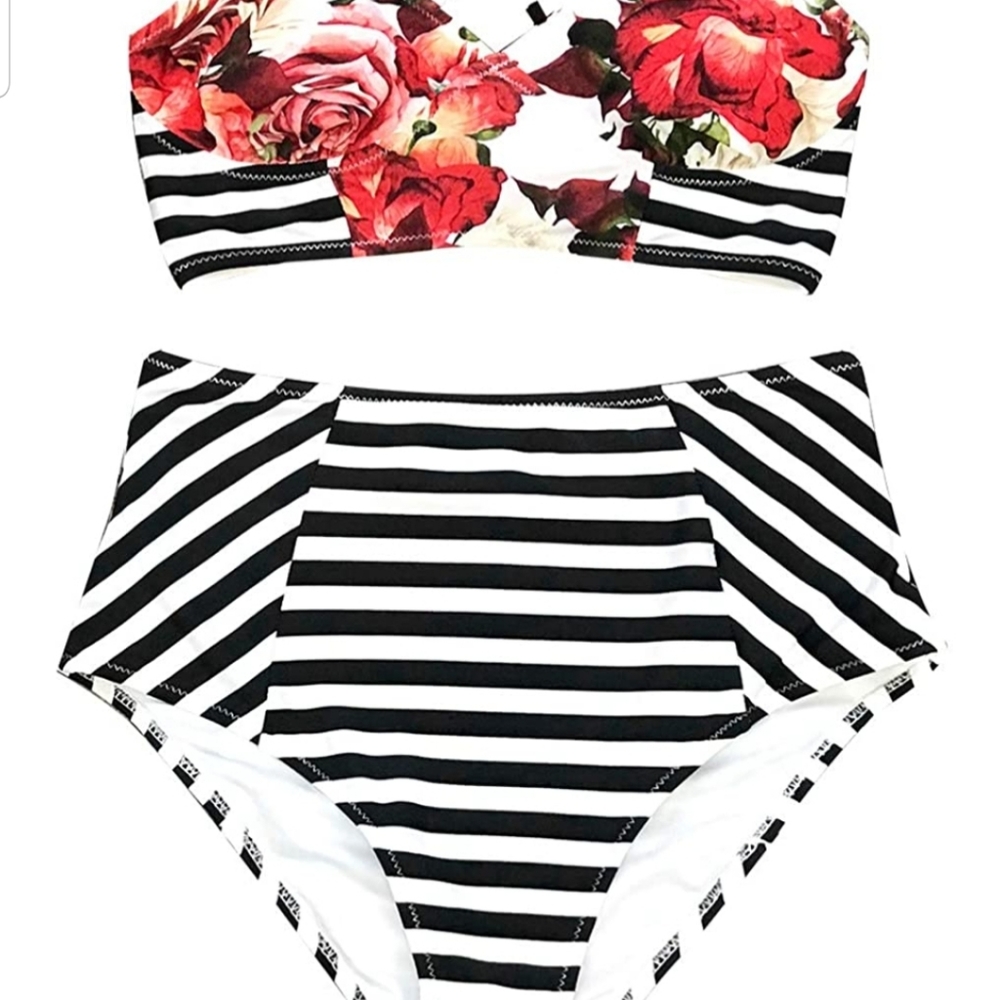 NWT Cupshe high wasted Bikini